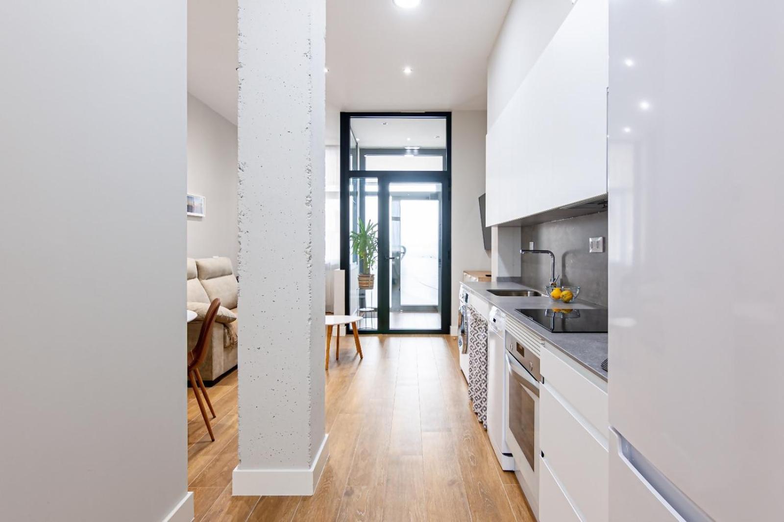 Ferienwohnung Av Gijon Poniente Playa Exterior foto